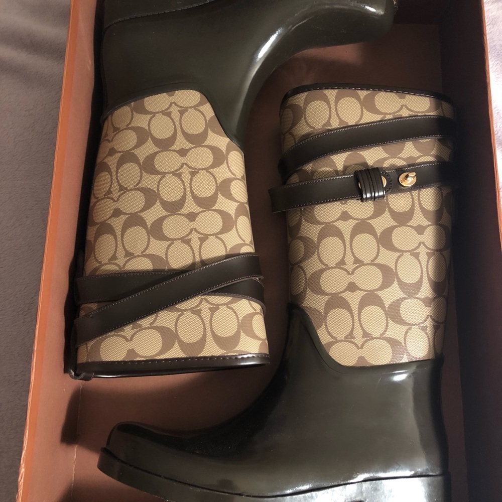 Coach Rain boots